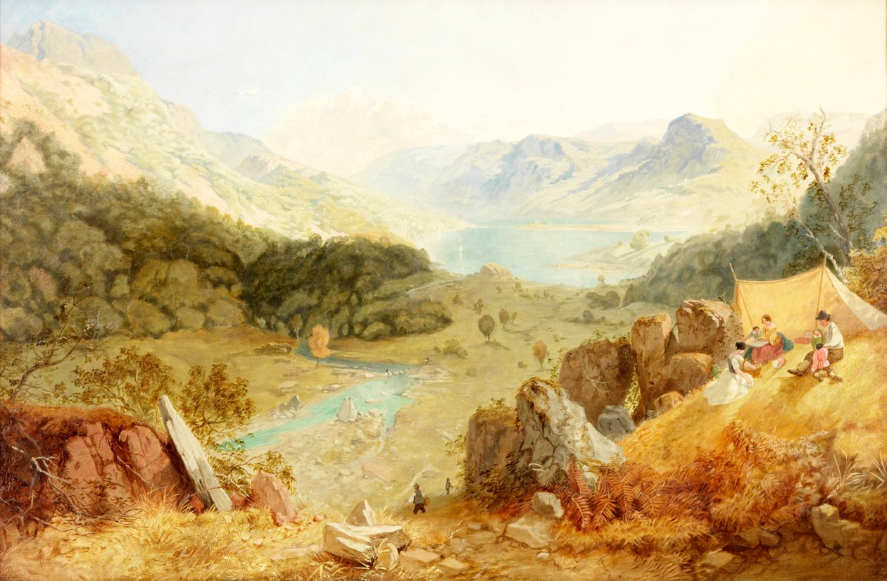 Thirlmere, Cumberland, 1869 door James Baker Pyne