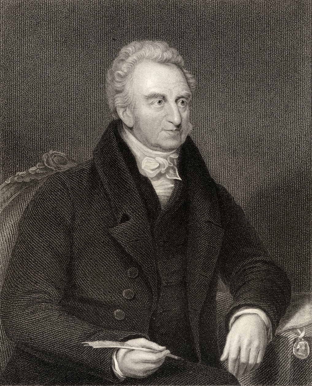 William Roscoe, gegraveerd door Samuel Freeman, uit 
