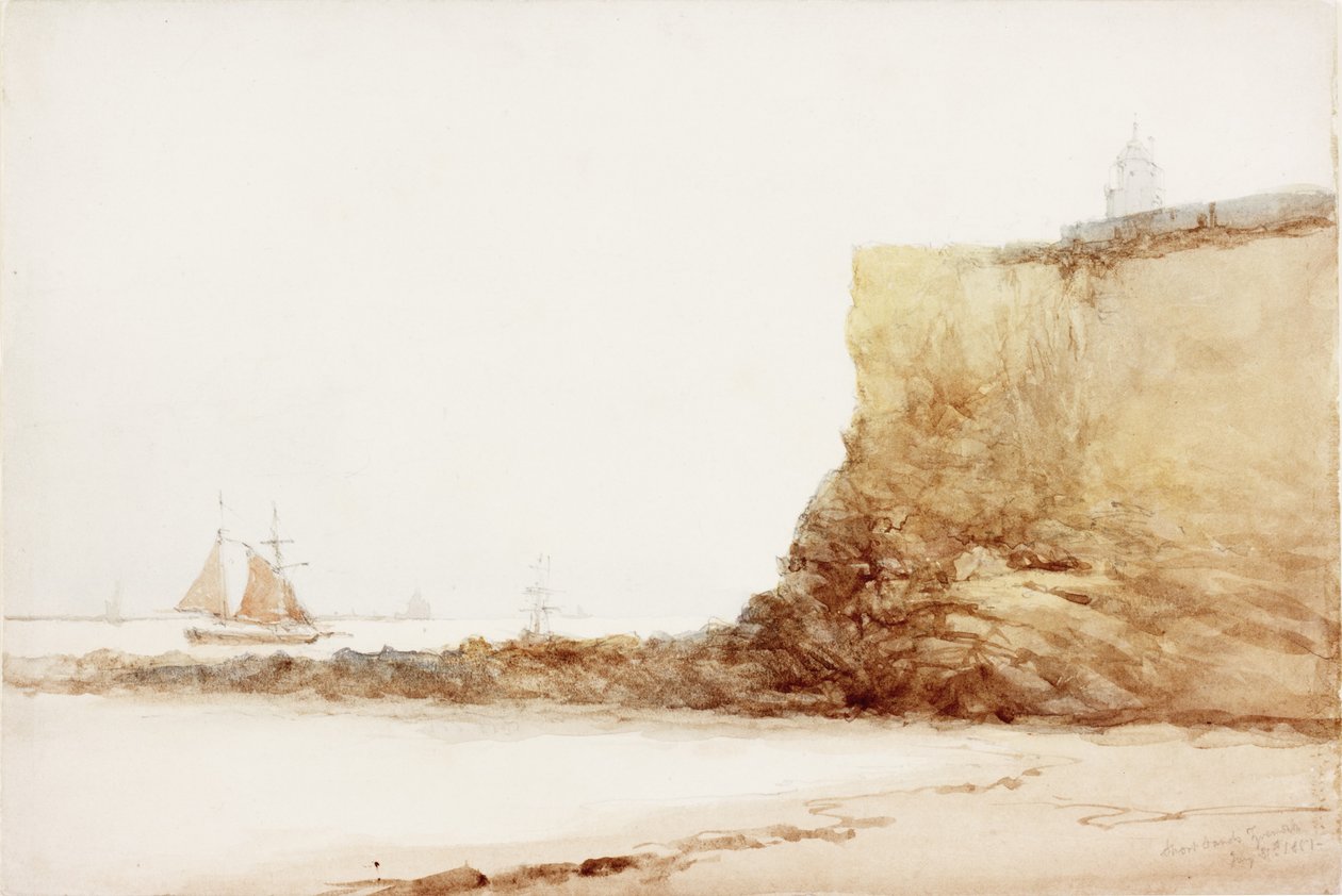 Short Sands Tynemouth door James Miller Brown