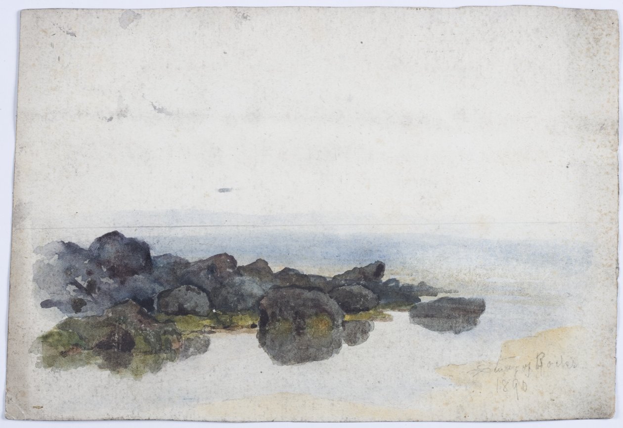 Studie van Rotsen door James Miller Brown