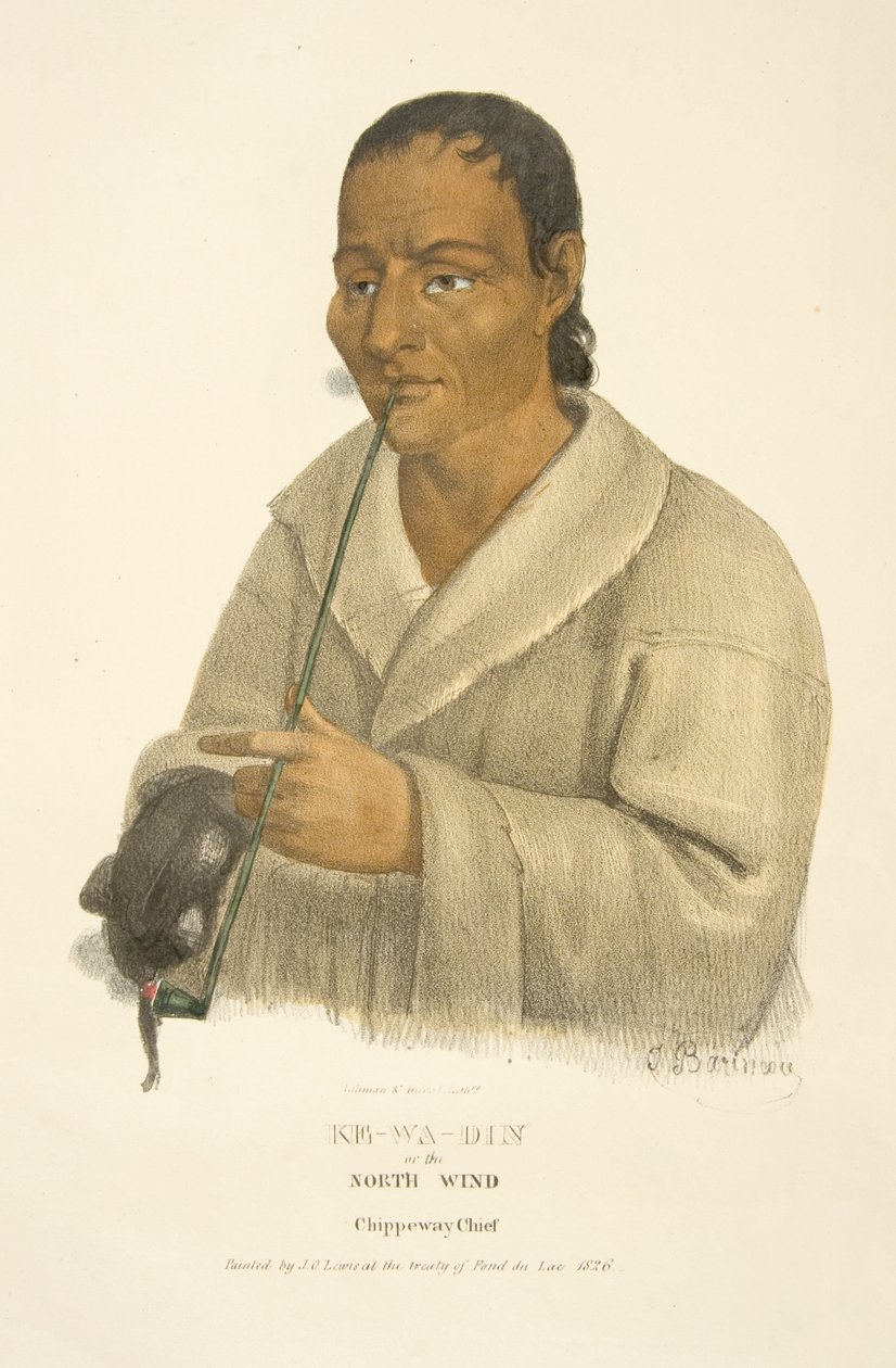 Ke-wa-din of de Noordwind door James Otto Lewis