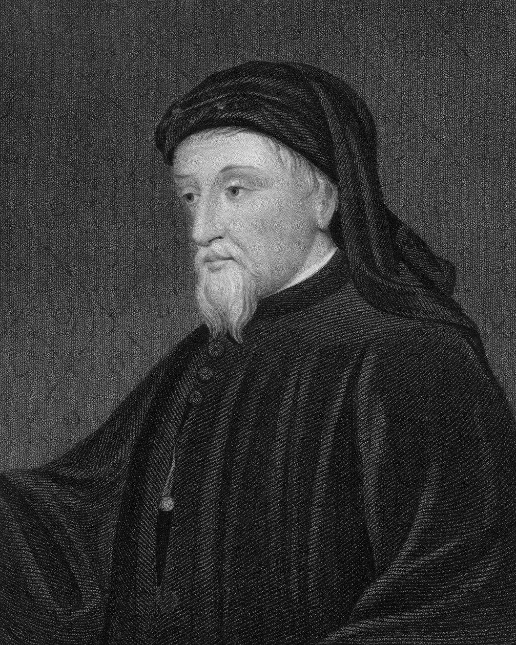 Geoffrey Chaucer, c.1833 door James Thomson
