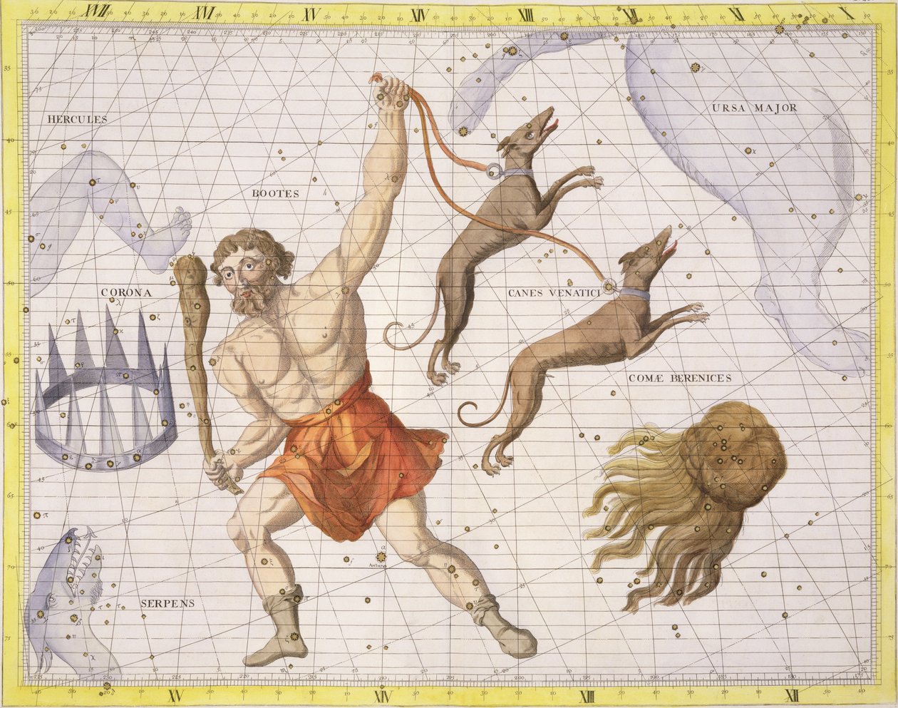 Constellatie van Bootes, plaat 20 uit 