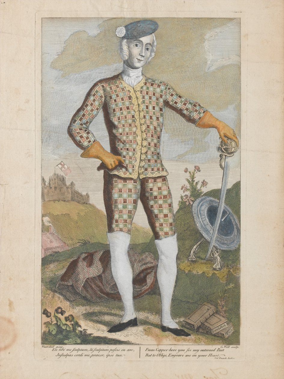 Prins Charles Edward Stuart door James (c.1692 1767) (after) Wasdail