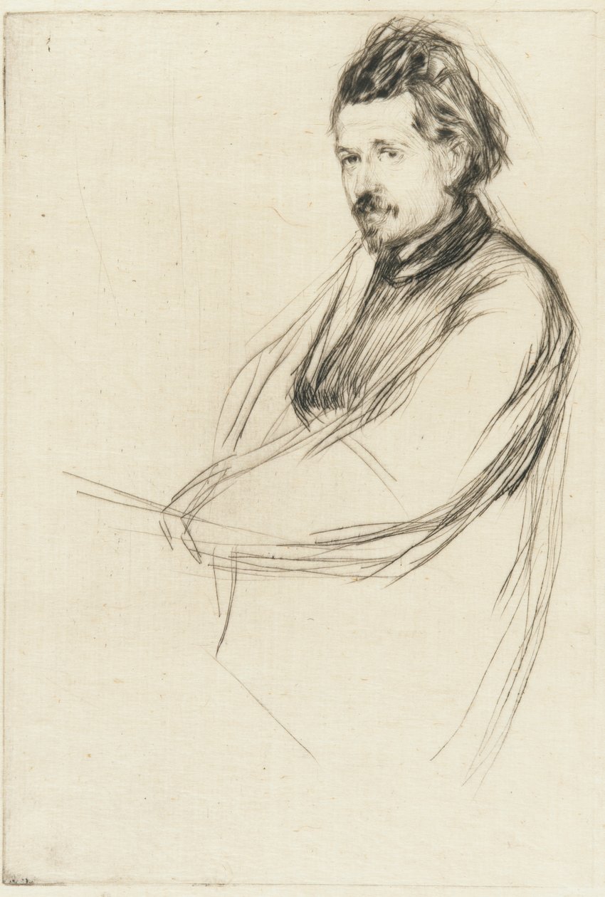 Axenfeld, 1860 door James Abbott McNeill Whistler