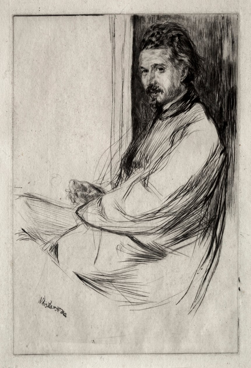 Axenfeld, 1860 door James Abbott McNeill Whistler