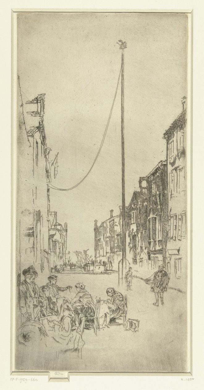 De mast door James Abbott McNeill Whistler
