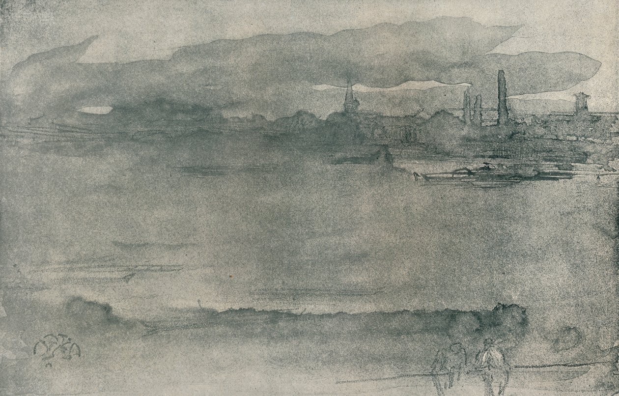 Vroege ochtend, 1878, 1904 door James Abbott McNeill Whistler