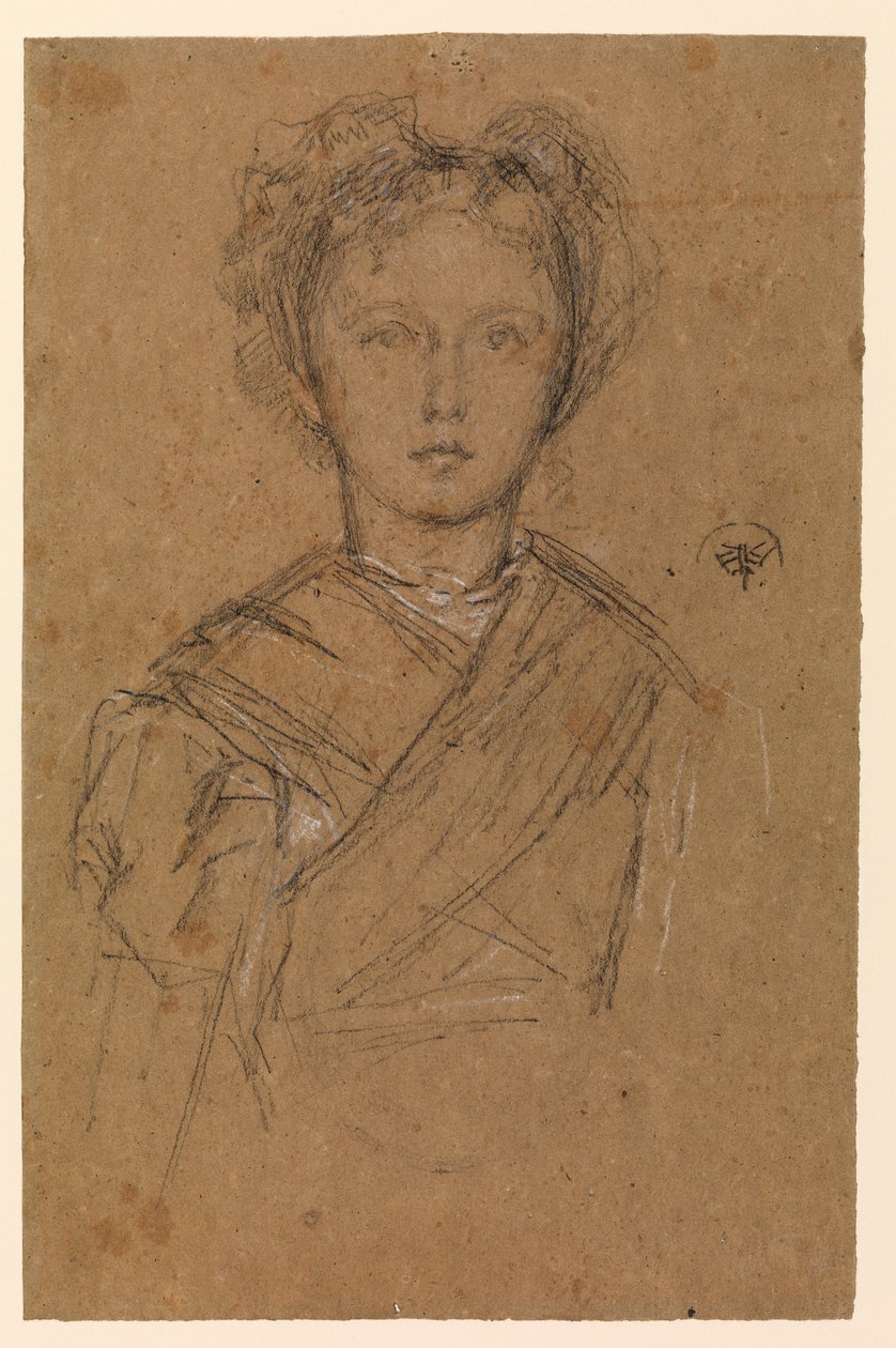 Elinor Leyland, ca. 1873 door James Abbott McNeill Whistler