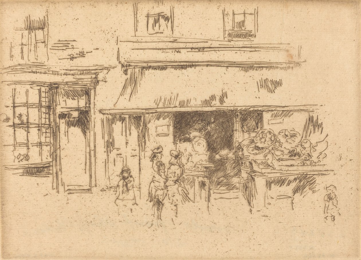 Exeter Street door James Abbott McNeill Whistler