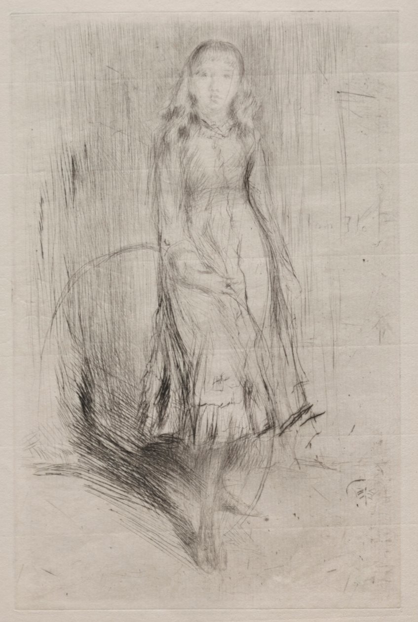 Florence Leyland door James Abbott McNeill Whistler