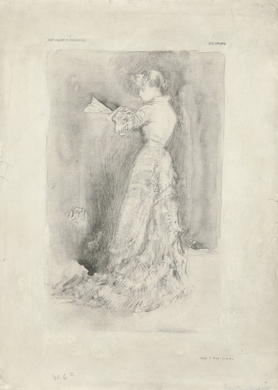 Het Toilet door James Abbott McNeill Whistler