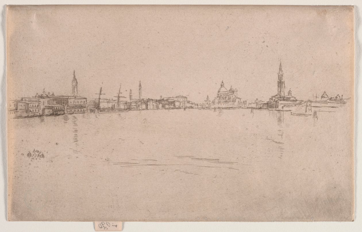 La Salute: Dageraad, ca. 1880 door James Abbott McNeill Whistler