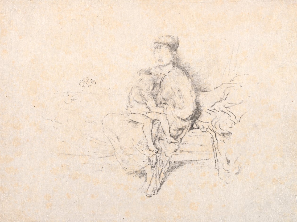 Moeder en kind, nr. 2 door James Abbott McNeill Whistler