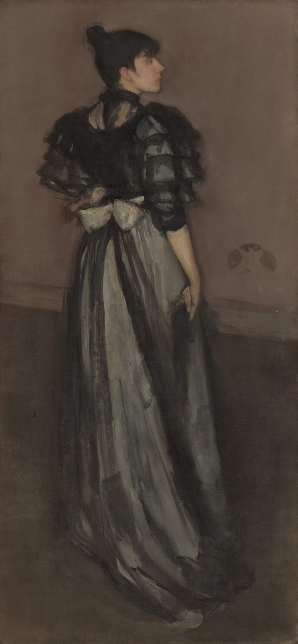 Parelmoer en zilver: De Andalusiër, 1888-1900 door James Abbott McNeill Whistler