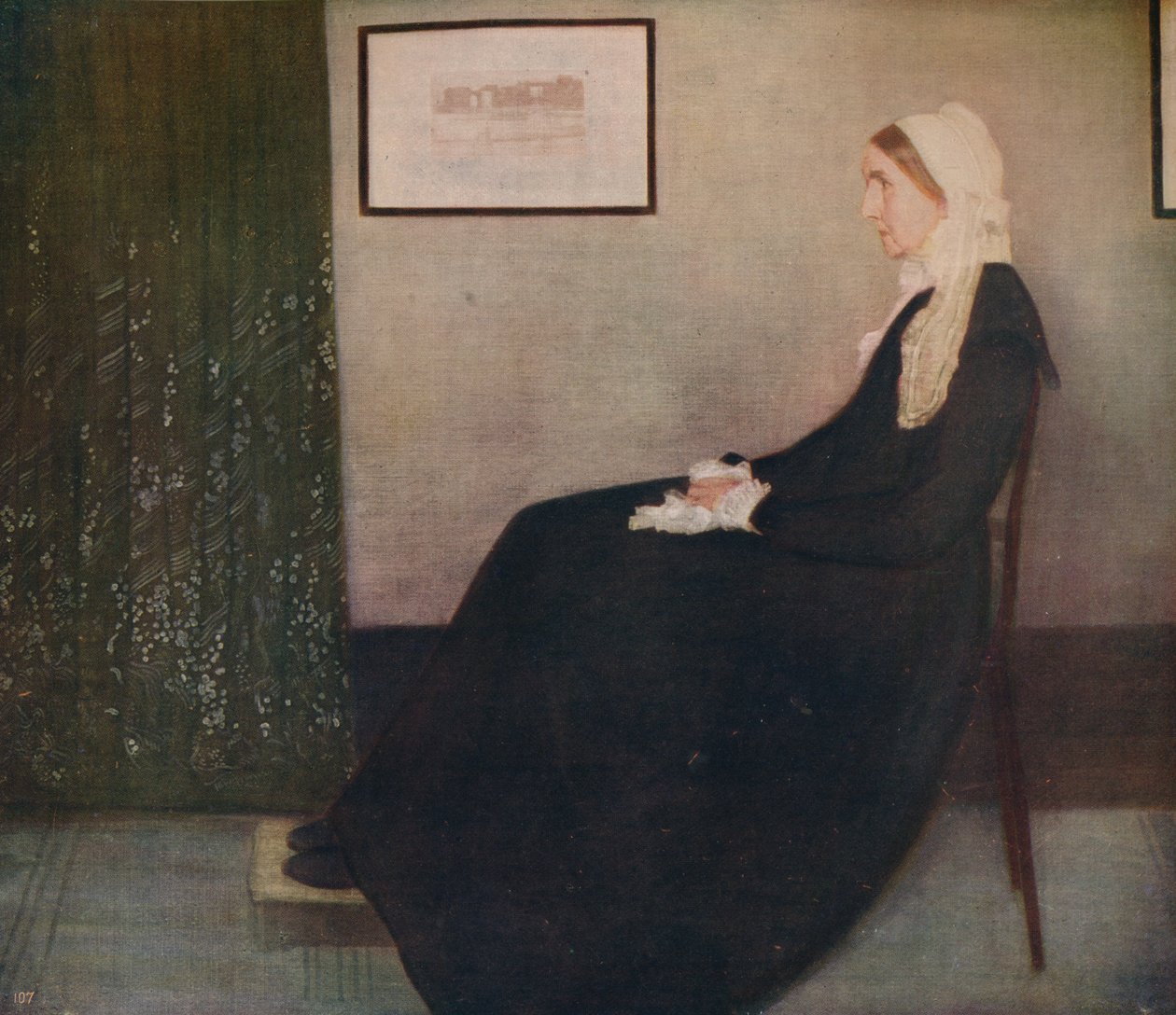 Mijn moeder, 1871, ca. 1915 door James Abbott McNeill Whistler