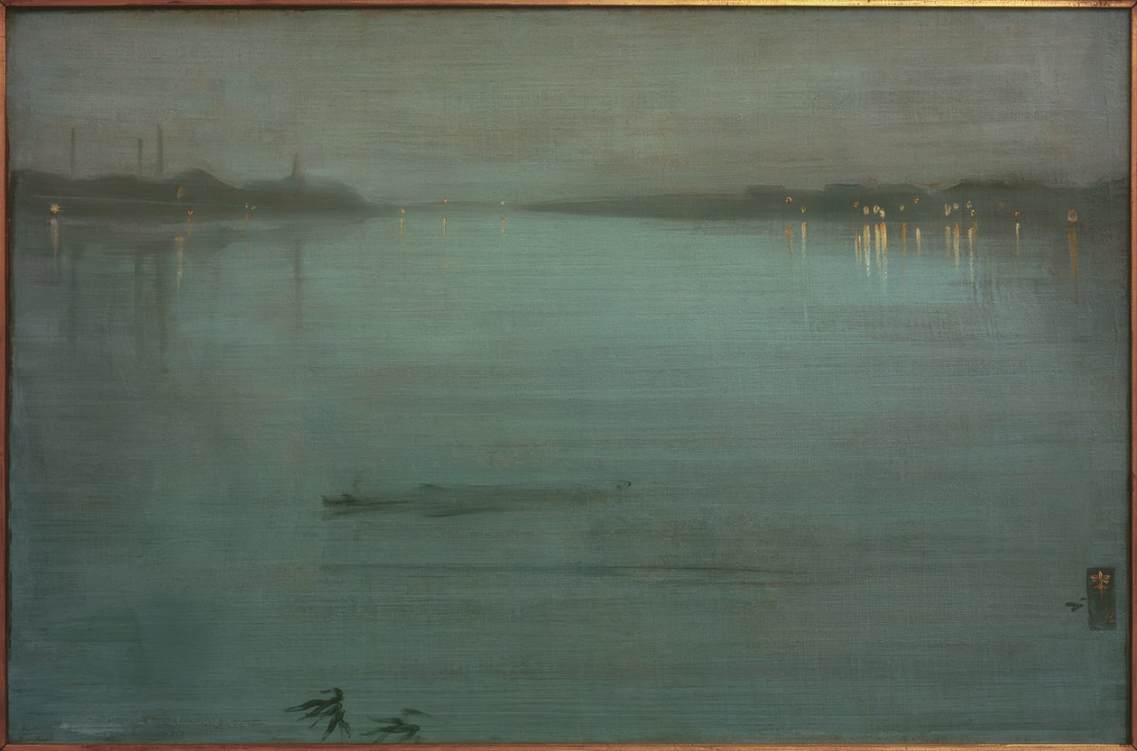 Nocturne: Cremorne Lights door James Abbott McNeill Whistler