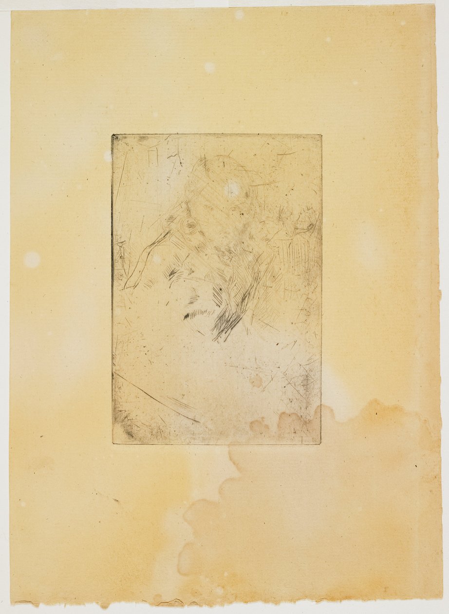 Porträtstudie door James Abbott McNeill Whistler