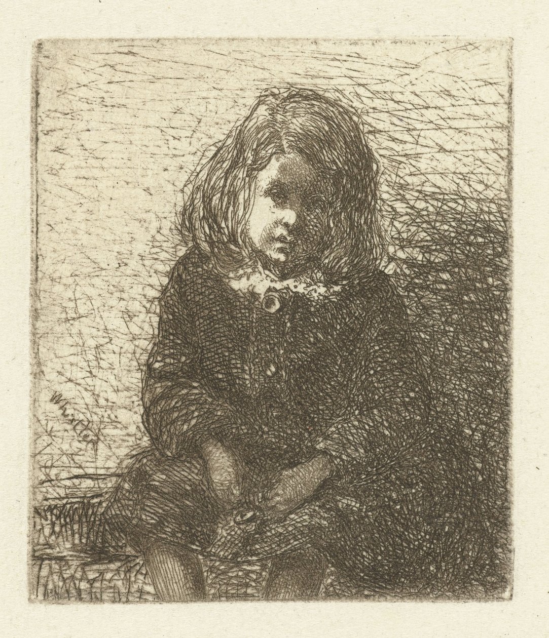 Portret van Arthur Haden door James Abbott McNeill Whistler