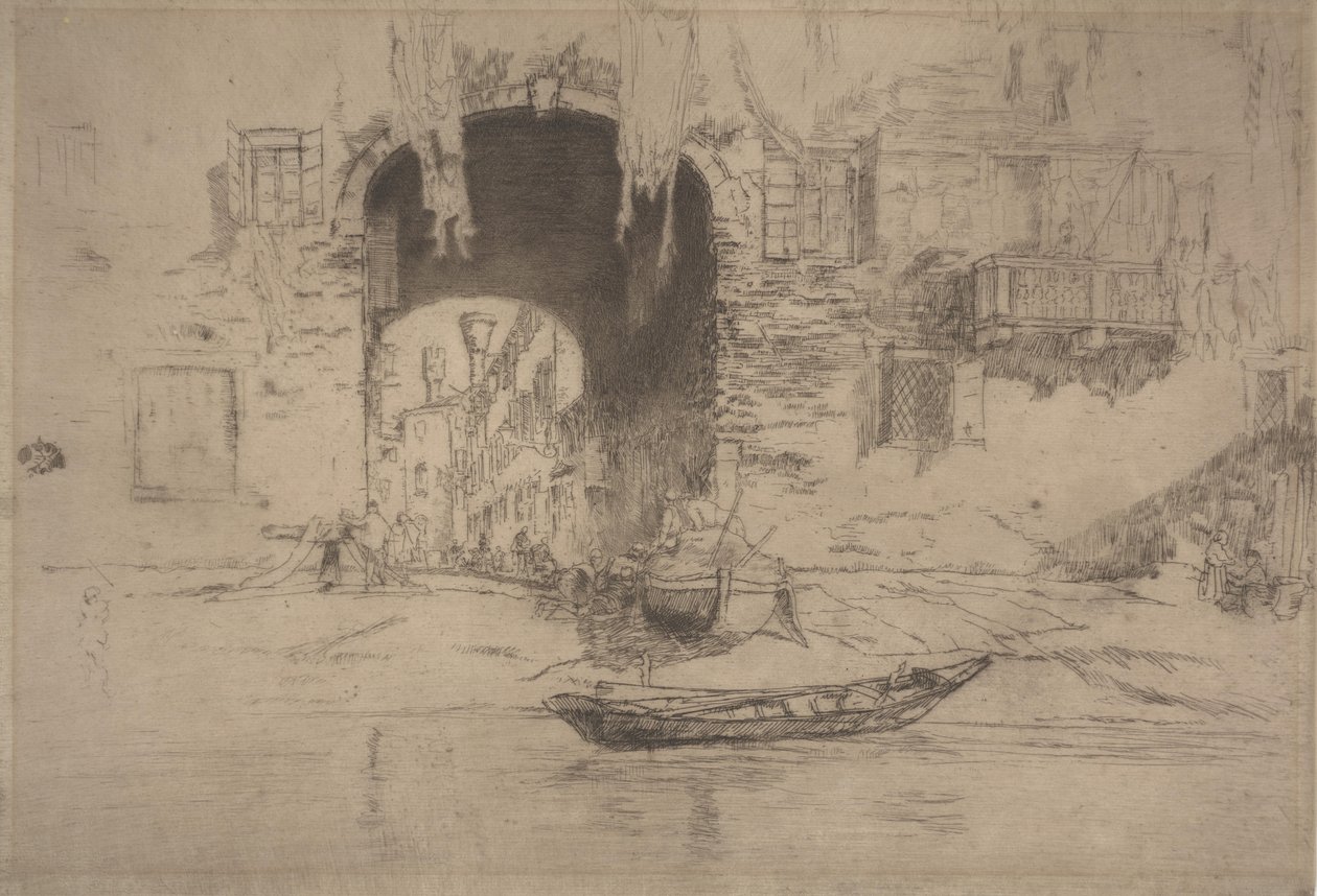 San Biagio door James Abbott McNeill Whistler