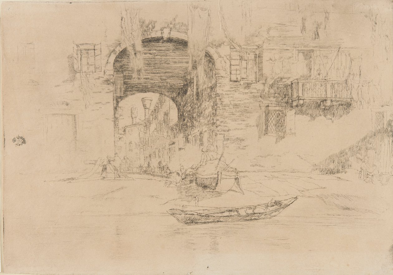 San Biagio, 1879-1880 door James Abbott McNeill Whistler