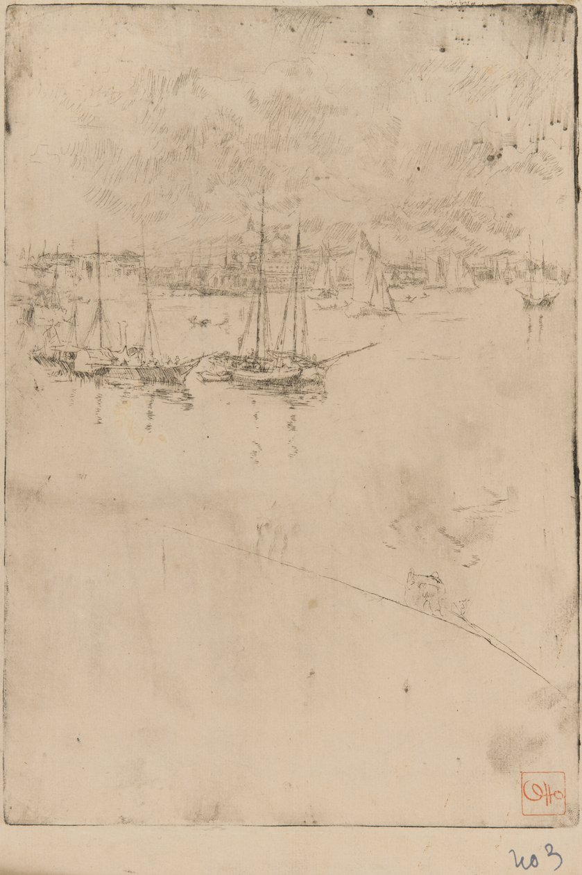 San Giorgio door James Abbott McNeill Whistler
