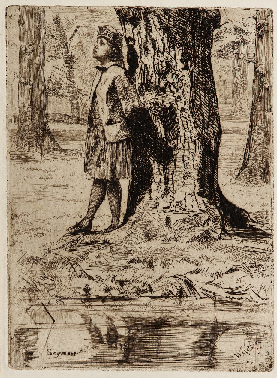 Seymour, 1859 door James Abbott McNeill Whistler