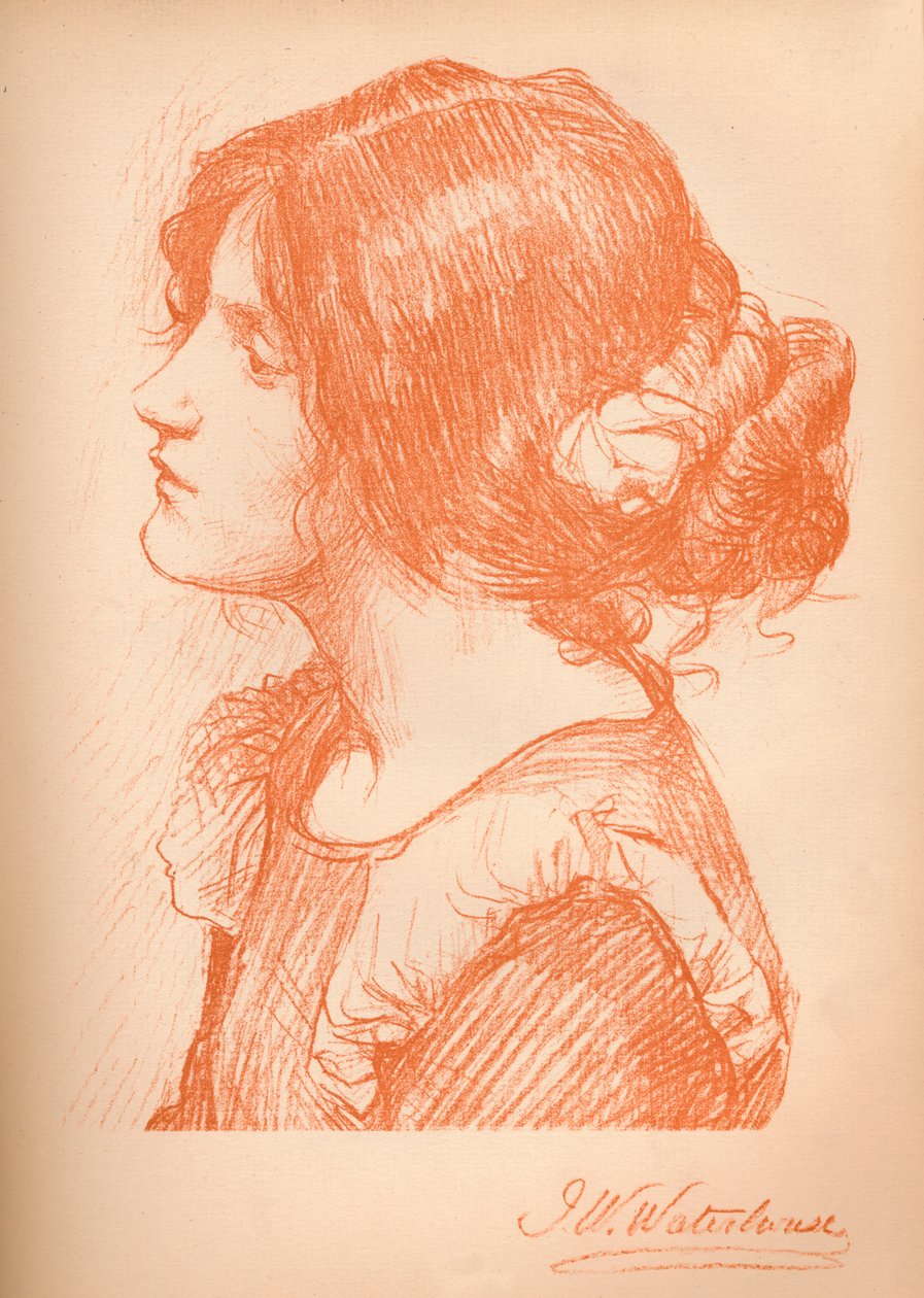 Schets van een vrouw ca. 1885, 1896 door James Abbott McNeill Whistler