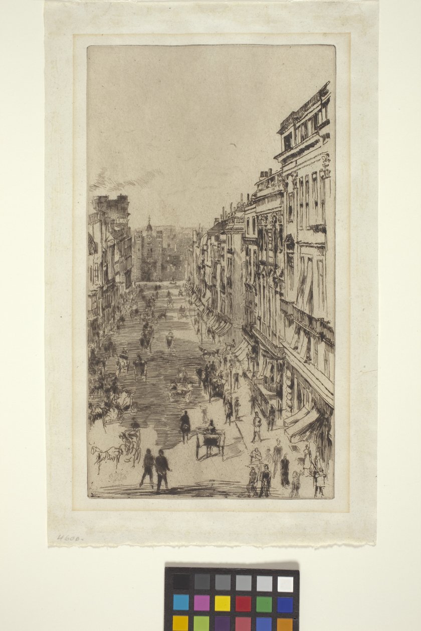 St. James Street door James Abbott McNeill Whistler