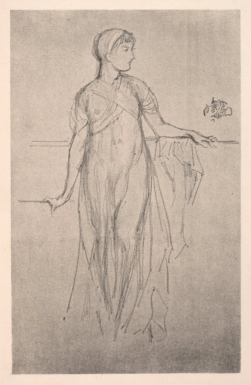 Studie, 1879 door James Abbott McNeill Whistler
