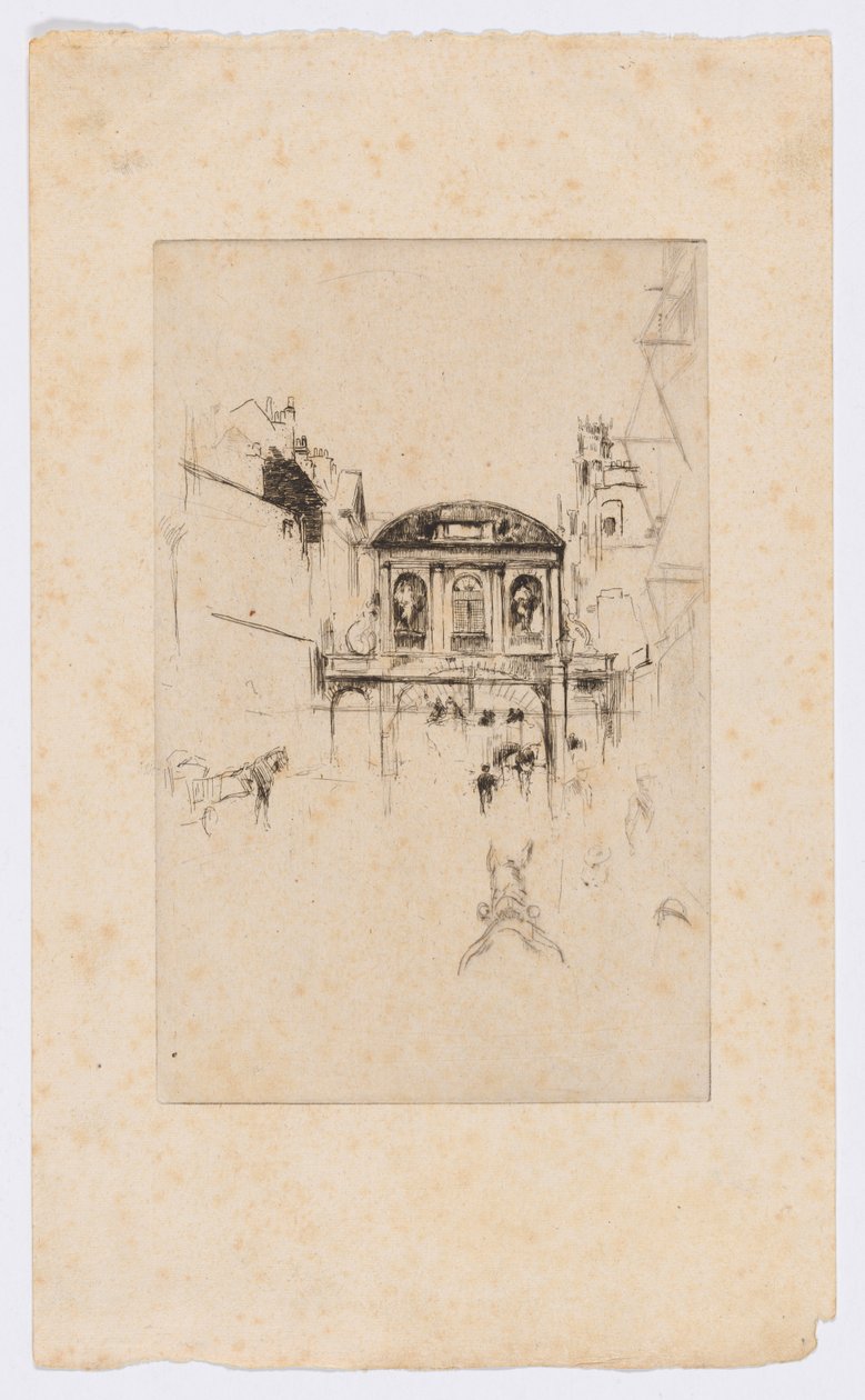 Temple Bar door James Abbott McNeill Whistler