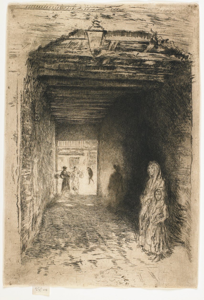 De bedelaars door James Abbott McNeill Whistler