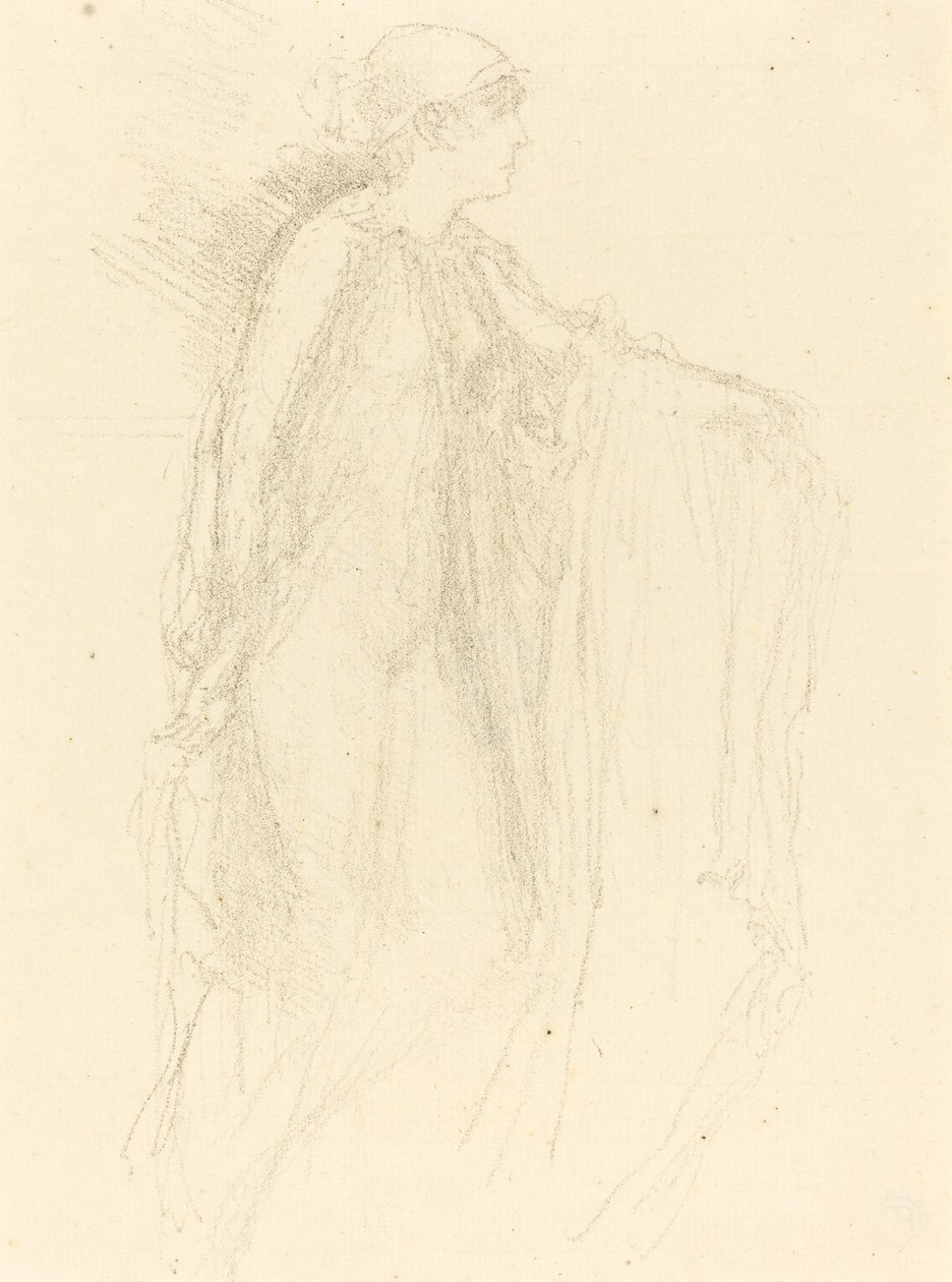 De hoed, 1893 door James Abbott McNeill Whistler