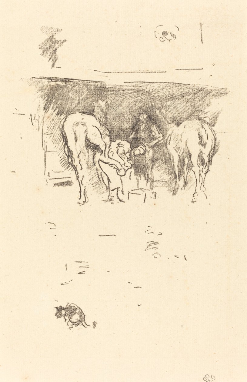 De goede schoen, 1895 door James Abbott McNeill Whistler