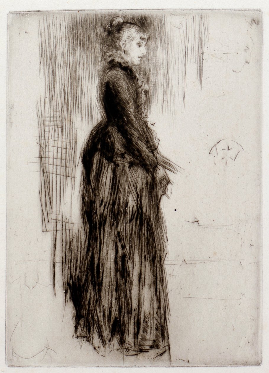 De Kleine Fluwelen Jurk door James Abbott McNeill Whistler
