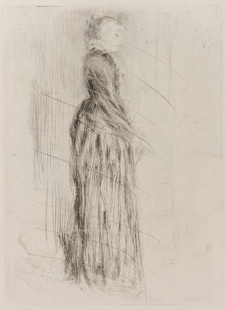 De Kleine Fluwelen Jurk door James Abbott McNeill Whistler