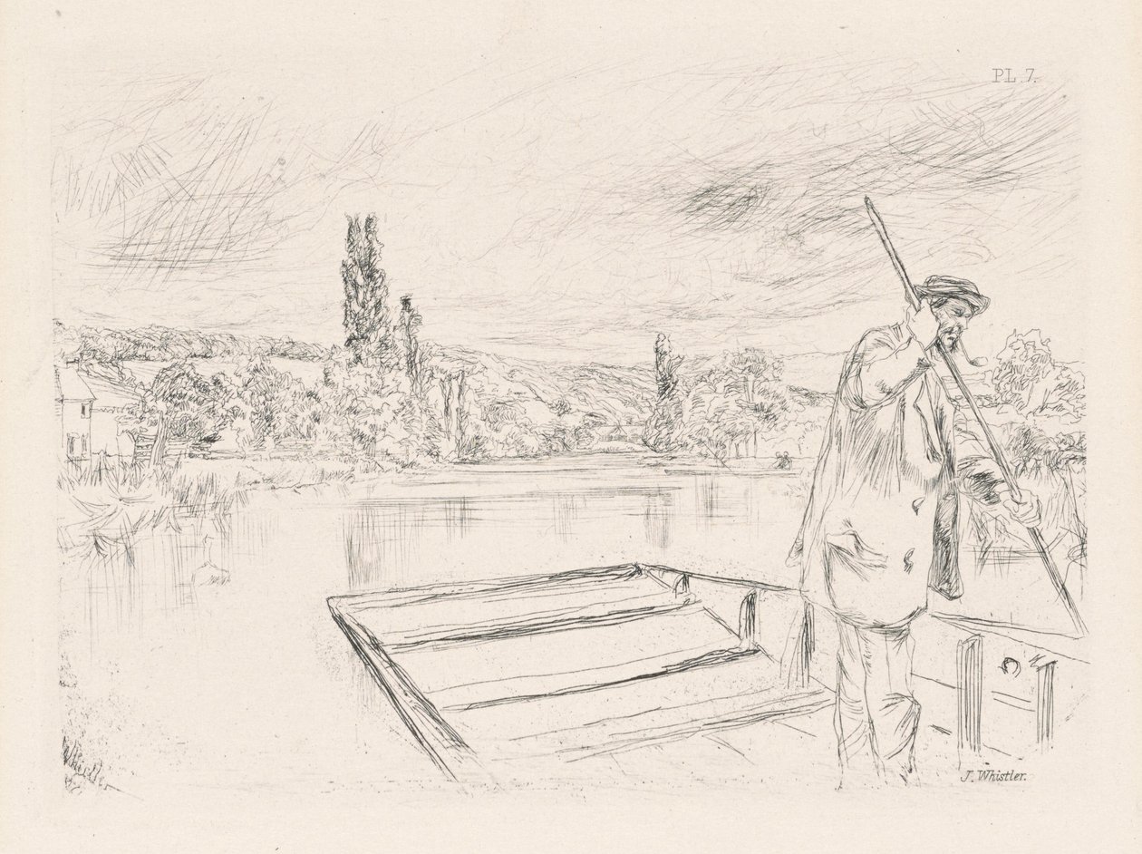 De Punt, 1861 gepubliceerd 1862 door James Abbott McNeill Whistler