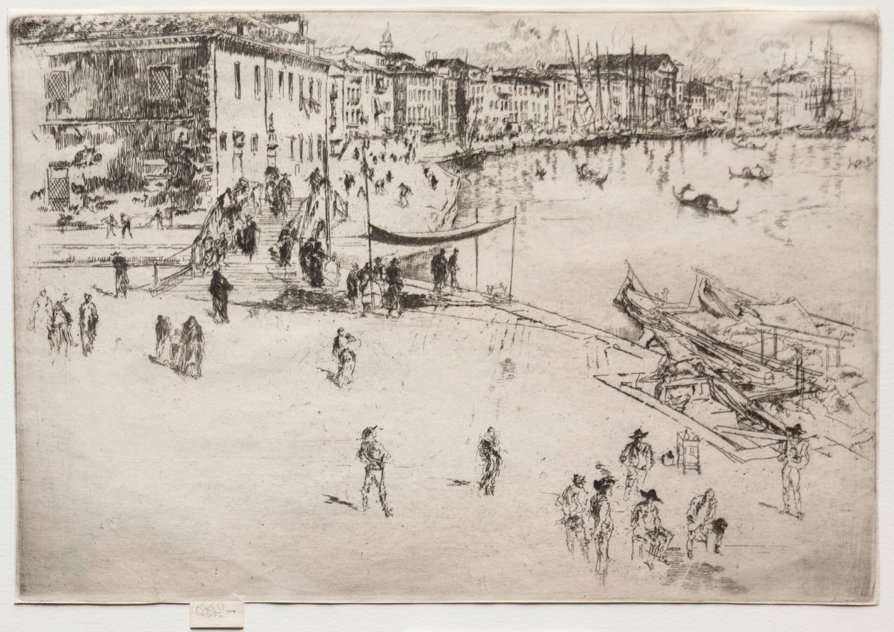 De Riva, Nr. 2, 1886 door James Abbott McNeill Whistler