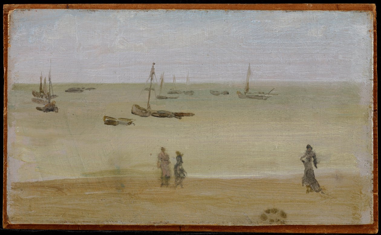 De kust door James Abbott McNeill Whistler