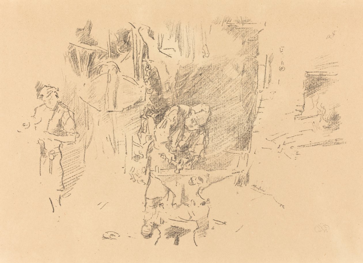 De Zonnige Smidse, 1895 door James Abbott McNeill Whistler