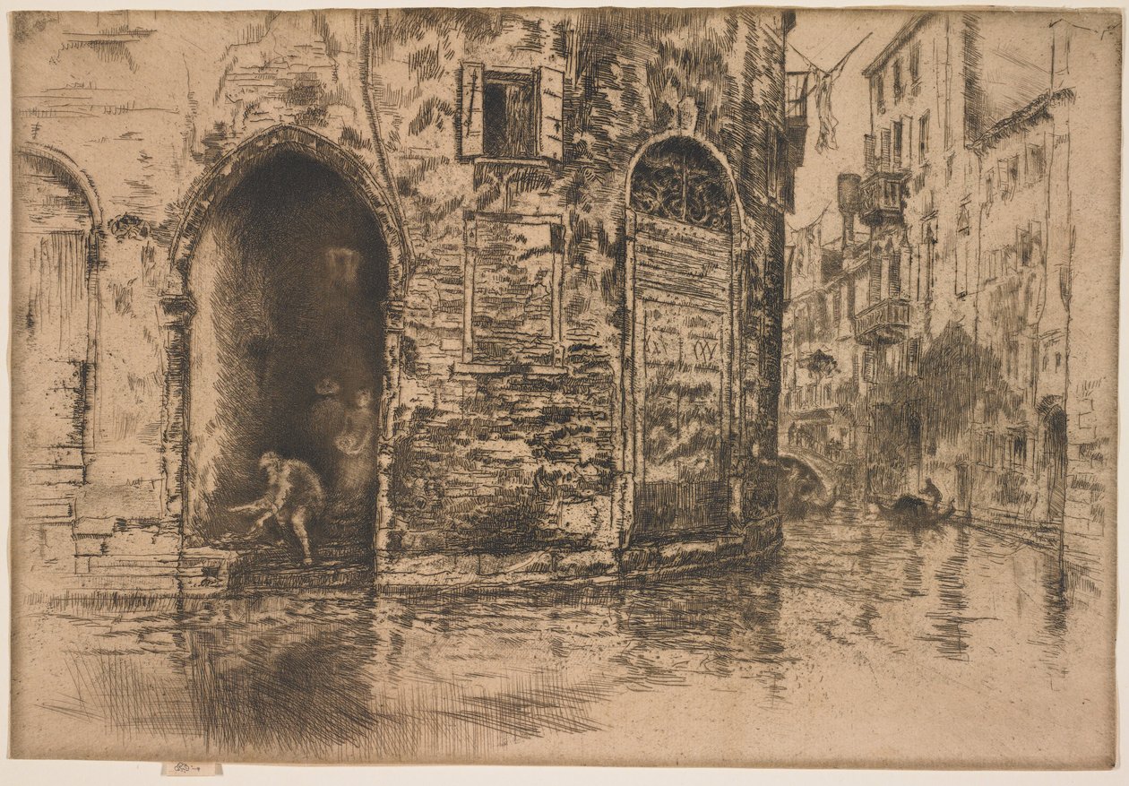 De twee deuropeningen door James Abbott McNeill Whistler