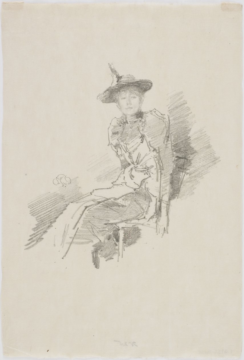 De gevleugelde hoed door James Abbott McNeill Whistler