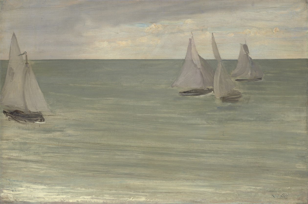 Trouville door James Abbott McNeill Whistler