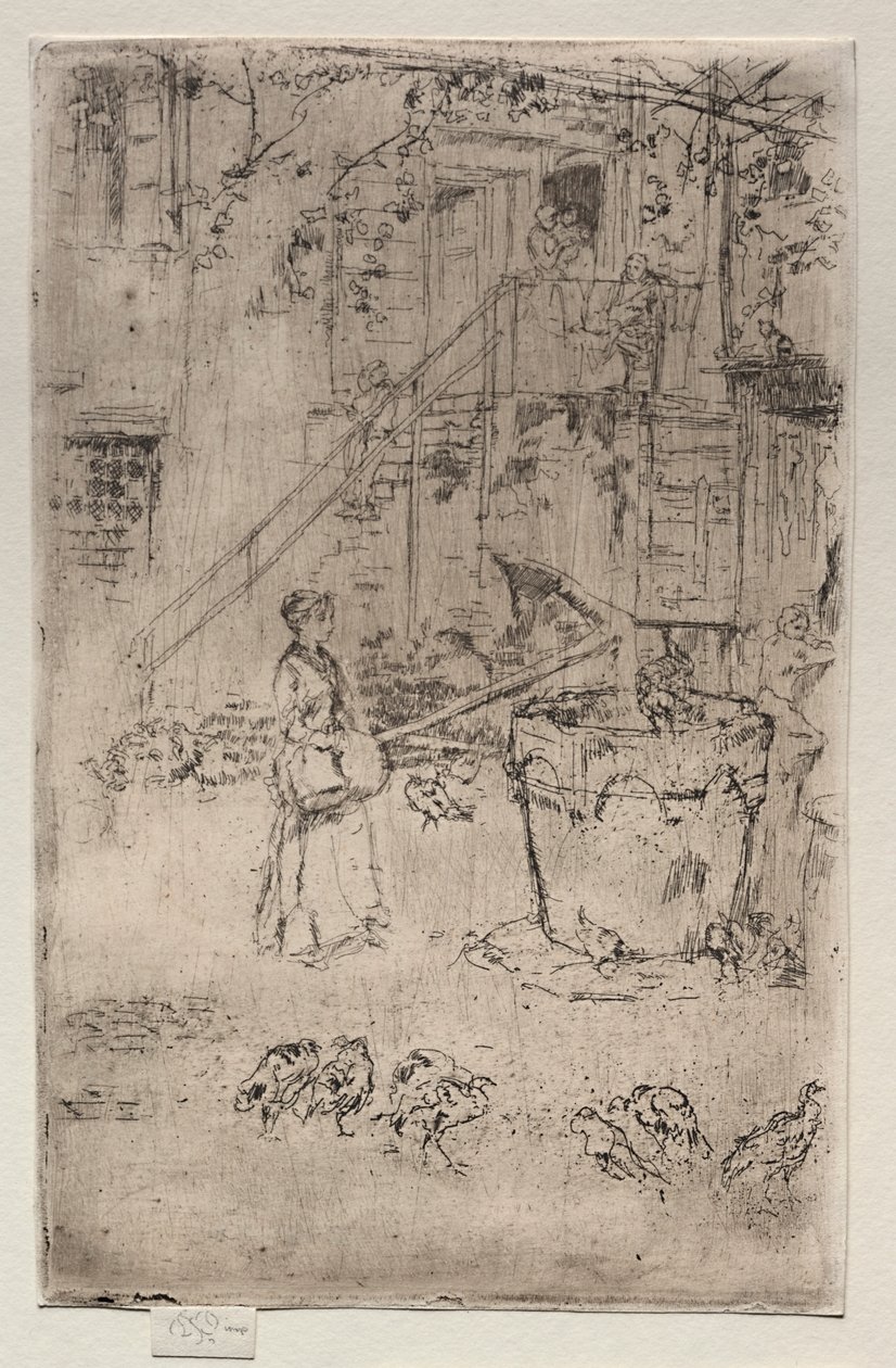 Kalkoenen, 1886 door James Abbott McNeill Whistler