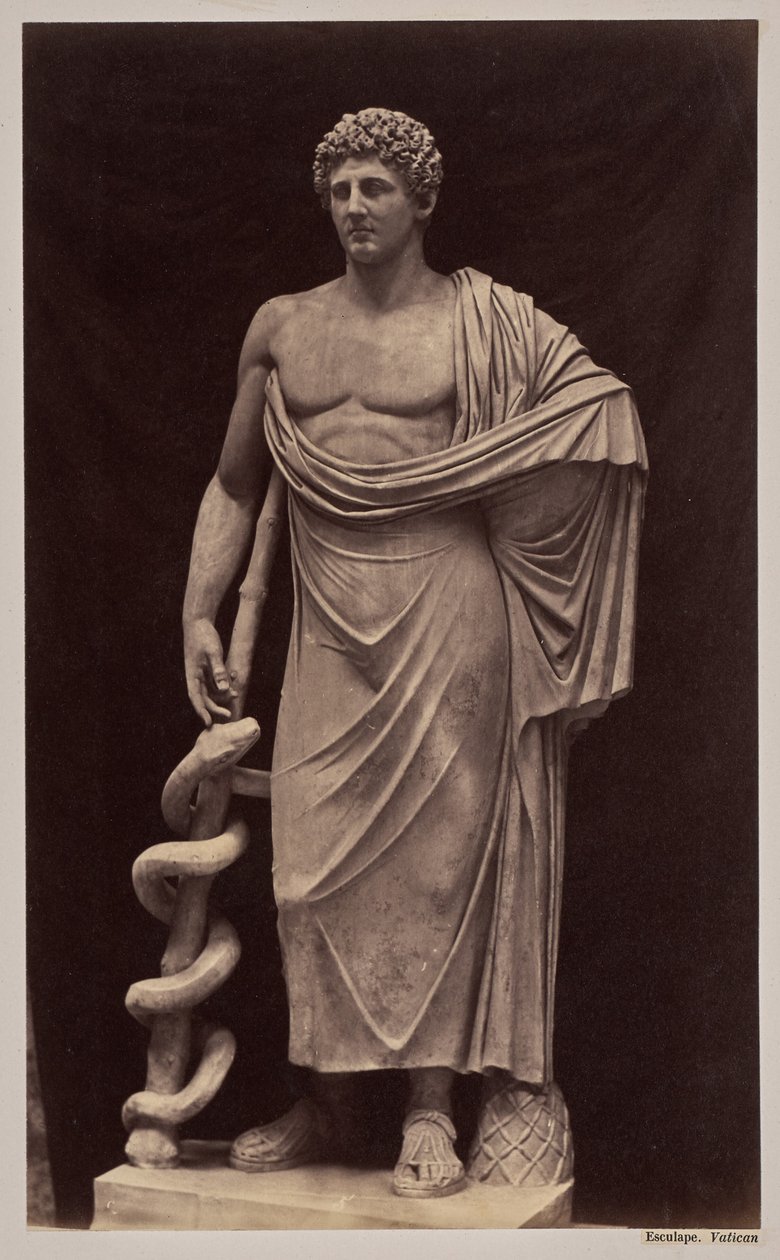 Asclepius, Vaticaan door James Anderson