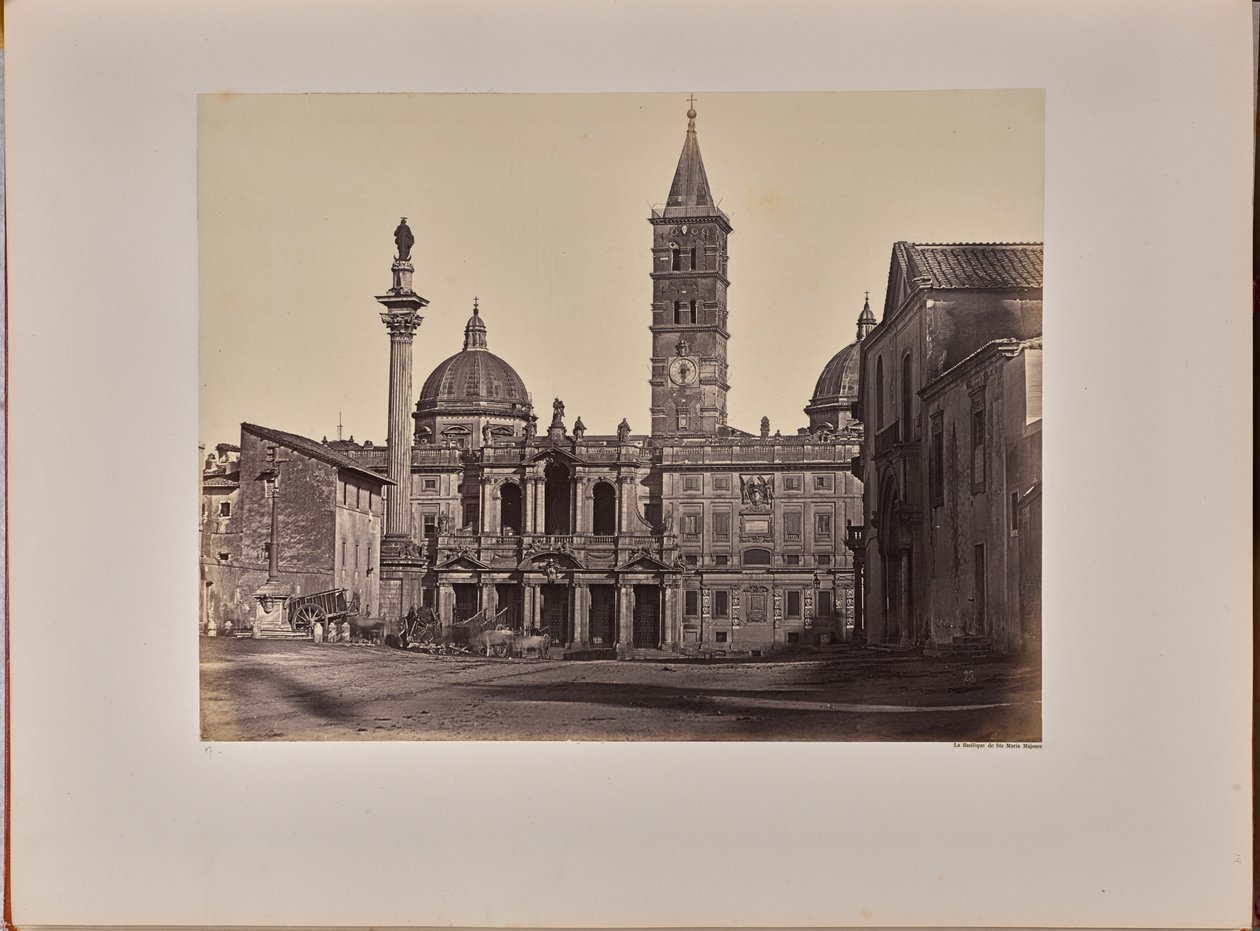 De basiliek Santa Maria Maggiore door James Anderson