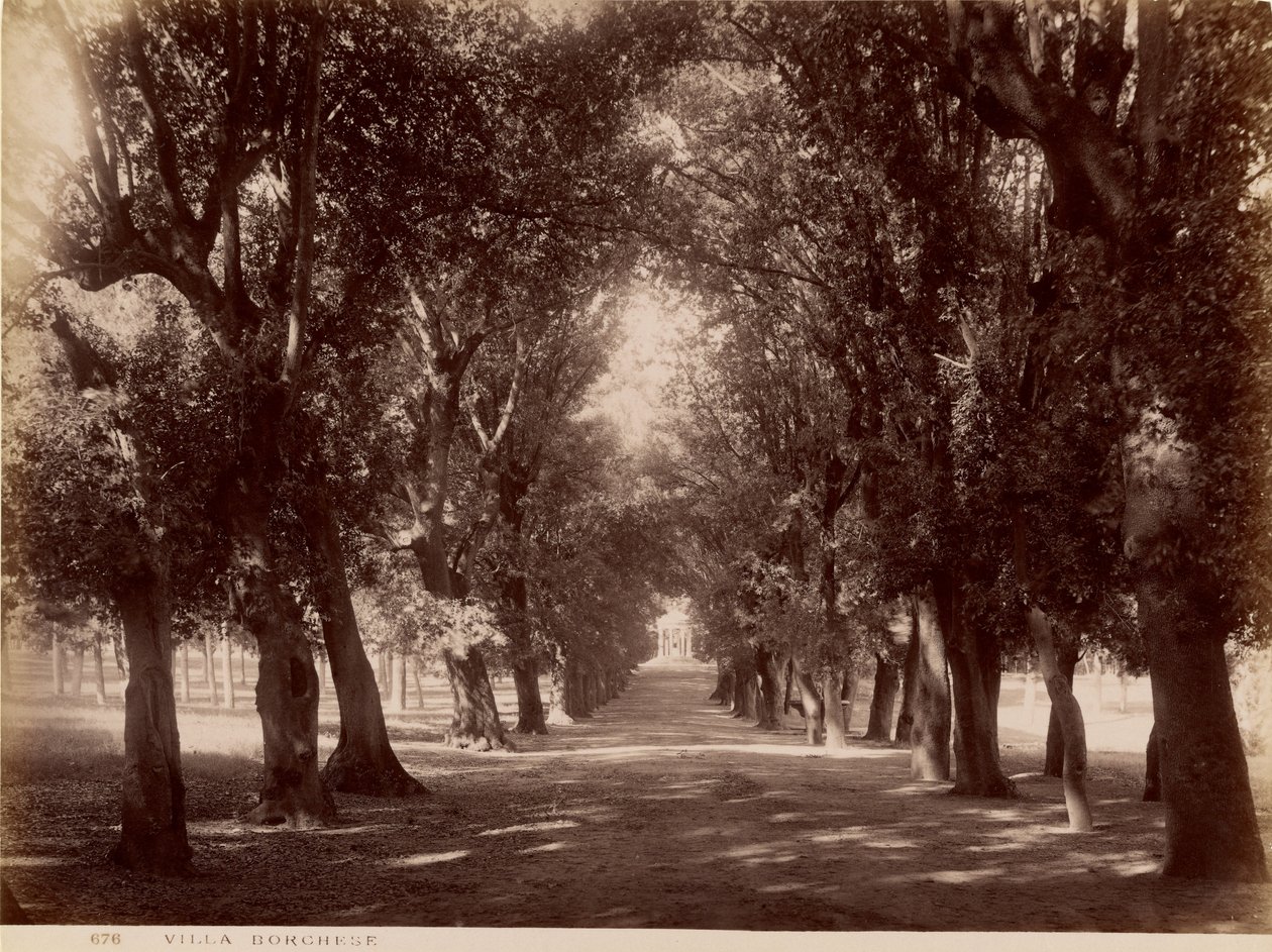 Villa Borghese door James Anderson