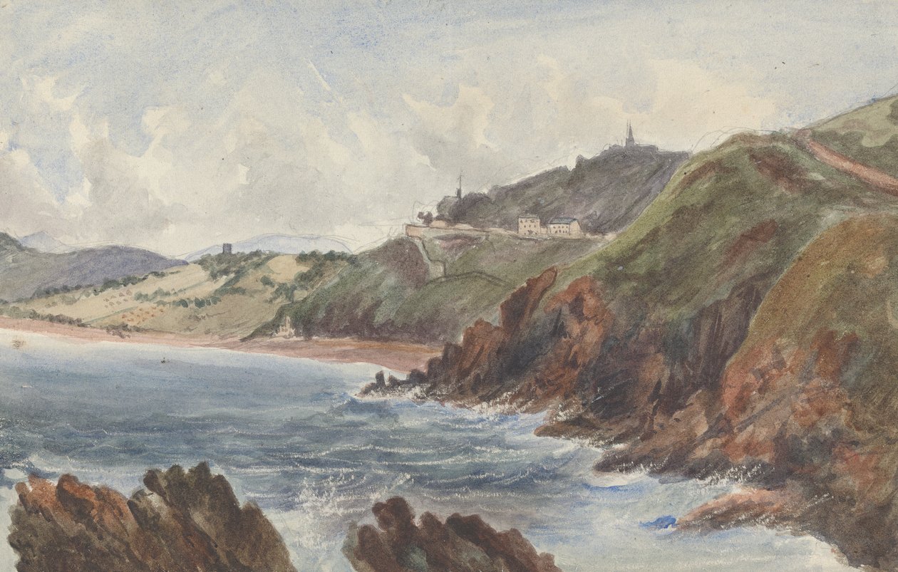 Bray Head en de F (afgebroken) door James Arthur OConnor