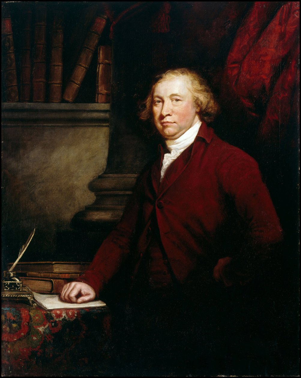 Portret van Edmund Burke door James Barry