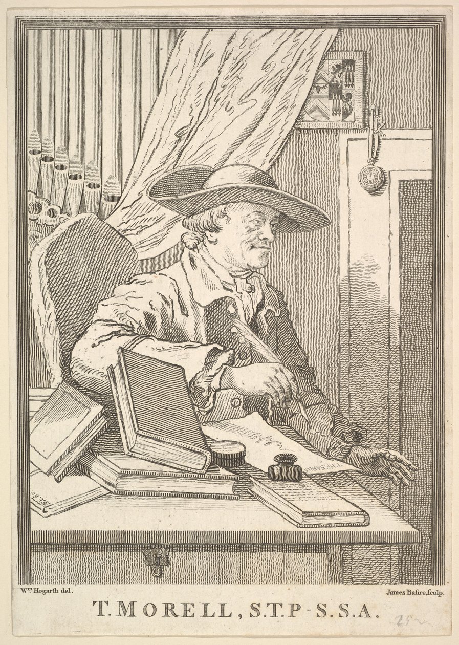 Thomas Morell, S.T.P.- S.S.A. door James Basire I